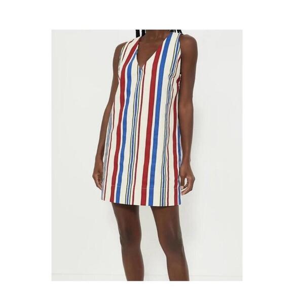 Tuckernuck Dresses & Skirts - Tuckernuck Pomander Place Americana Stripe Kira Mini Dress NWT Medium M